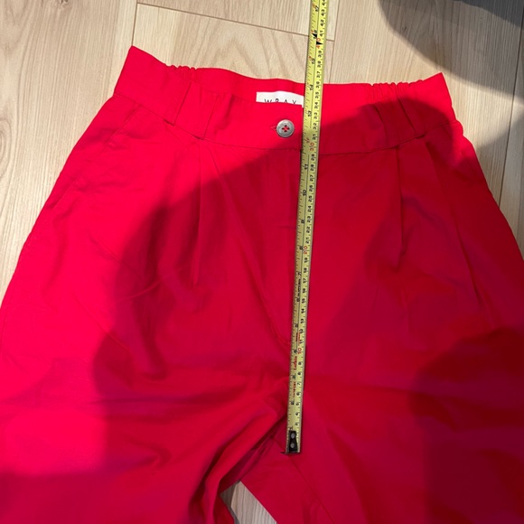 Wray - Fun Bright Red Pants!! - Picture 4 of 6